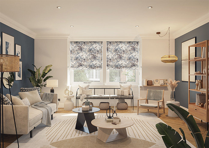 Tangalle, Ink - Twist&Fit Roman Blind - Image 9